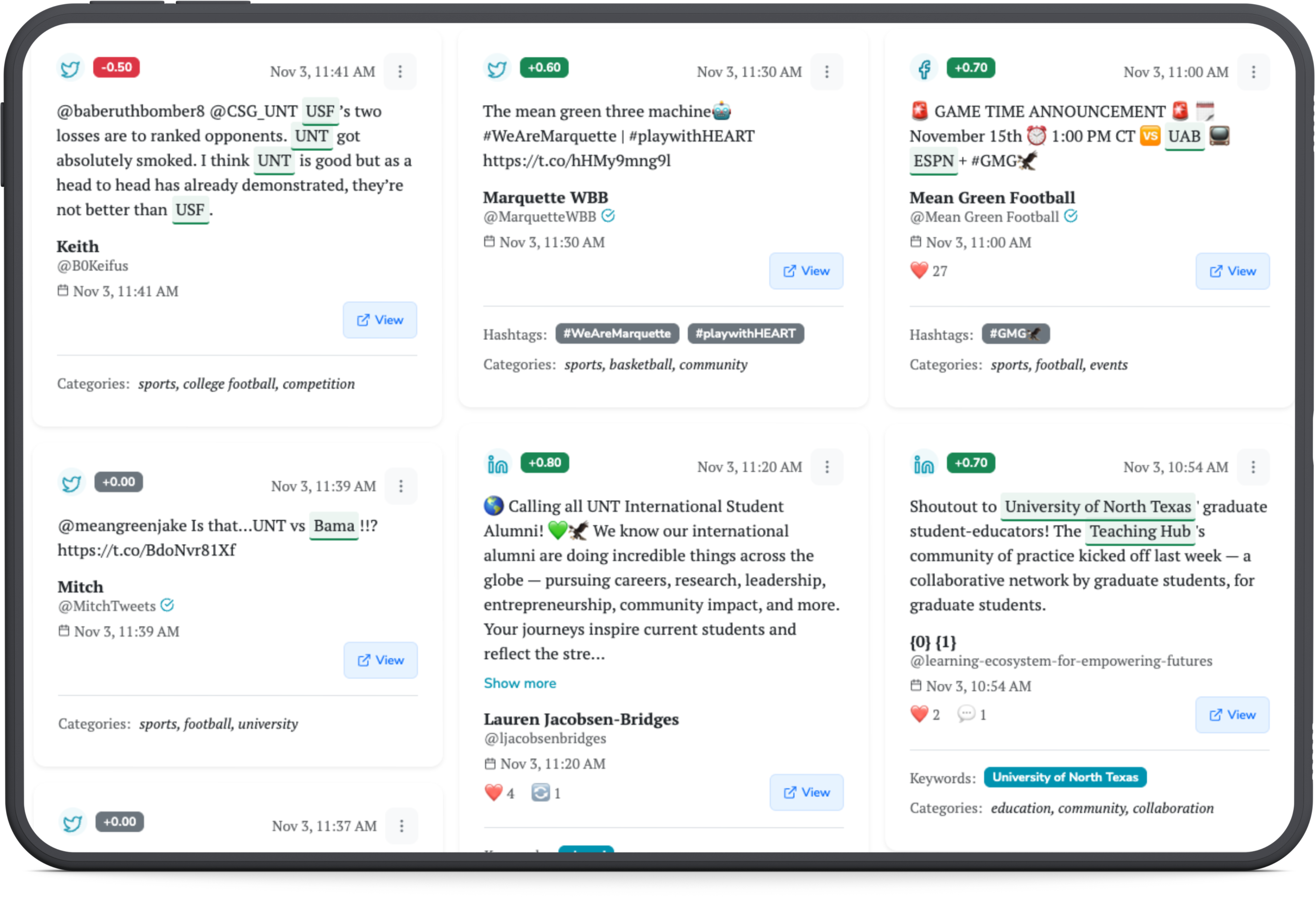 What is social listening